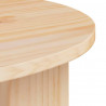 Stolik kawowy Naturalny 50 x 40 x 50 cm Lite drewno sosnowe