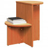 Stolik kawowy Woskowy Brąz 50 x 40 x 50 cm Lite drewno sosnowe