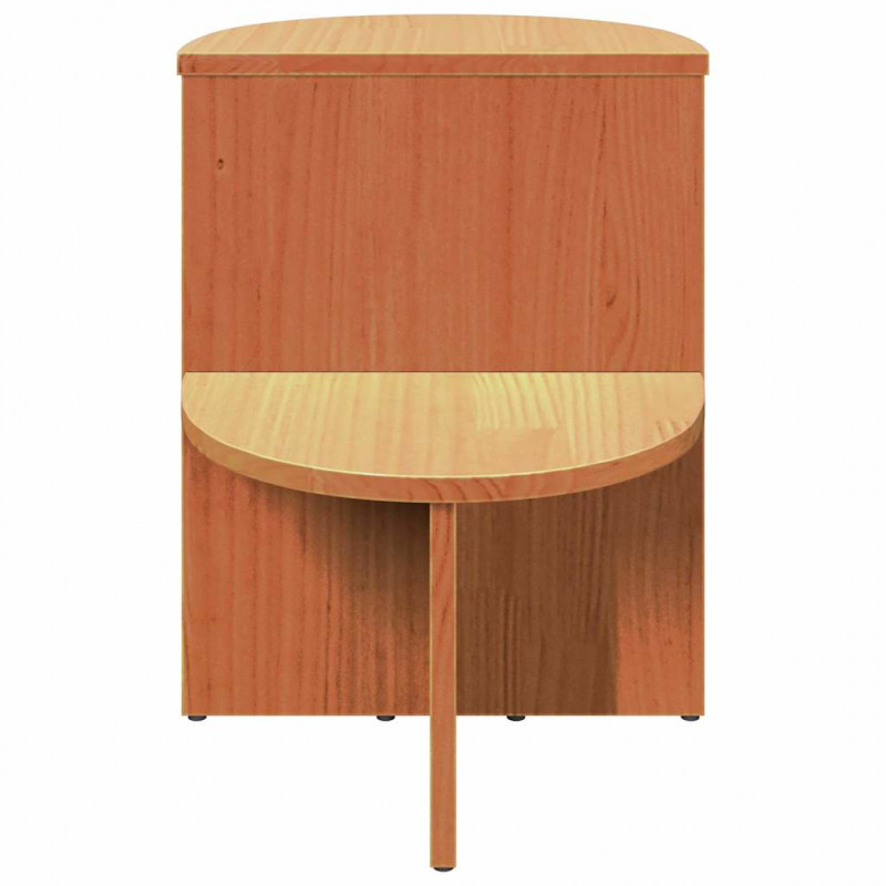 Stolik kawowy Woskowy Brąz 50 x 40 x 50 cm Lite drewno sosnowe