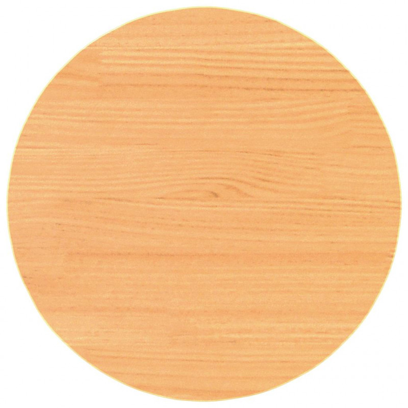 Stolik kawowy Woskowy Brąz 50 x 50 x 35 cm Lite drewno sosnowe