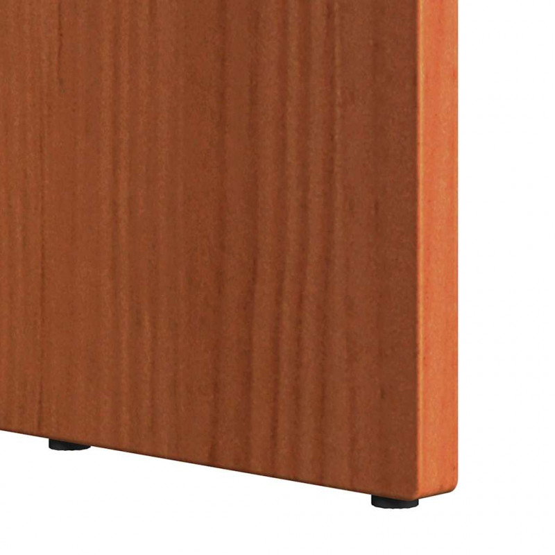 Stolik kawowy Woskowy Brąz 50 x 50 x 35 cm Lite drewno sosnowe