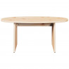 Stolik kawowy Brązowy 80 x 40 x 35 cm Lite drewno sosnowe