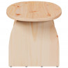 Stolik kawowy Brązowy 80 x 40 x 35 cm Lite drewno sosnowe