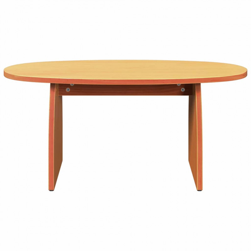 Stolik kawowy Woskowy Brąz 80 x 40 x 35 cm Lite drewno sosnowe