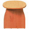 Stolik kawowy Woskowy Brąz 80 x 40 x 35 cm Lite drewno sosnowe