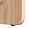 Stolik kawowy 2 pcs Naturalny Lite drewno sosnowe