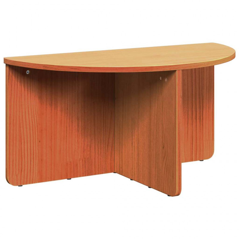 Stolik kawowy 2 pcs Woskowy Brąz Lite drewno sosnowe