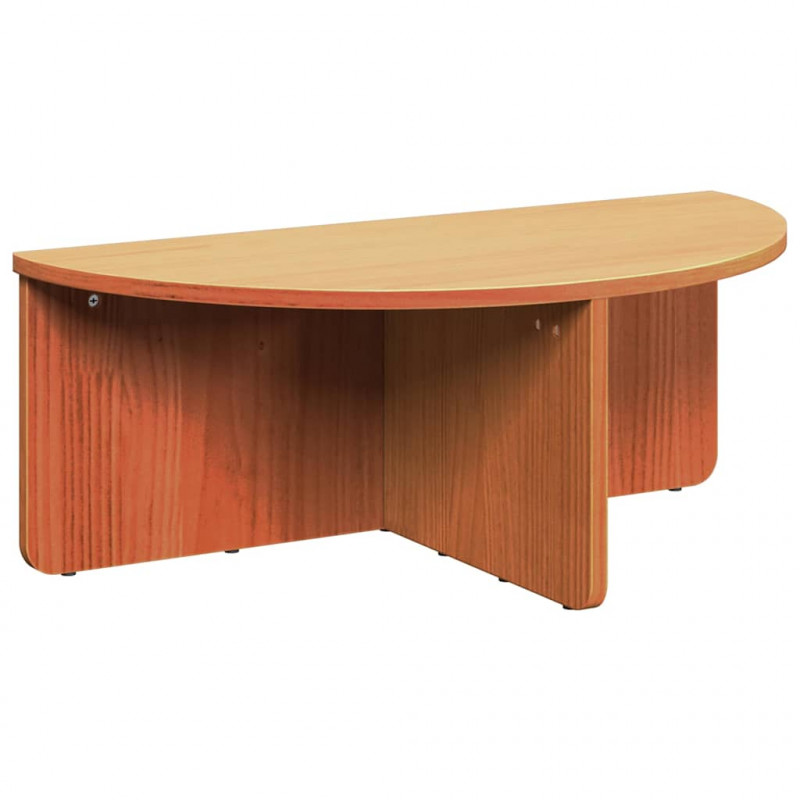 Stolik kawowy 2 pcs Woskowy Brąz Lite drewno sosnowe