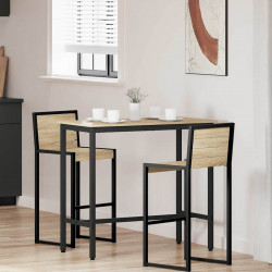 stół Dąb Sonoma 100 x 50 x 90,5 cm Drewno inżynieryjne i stal