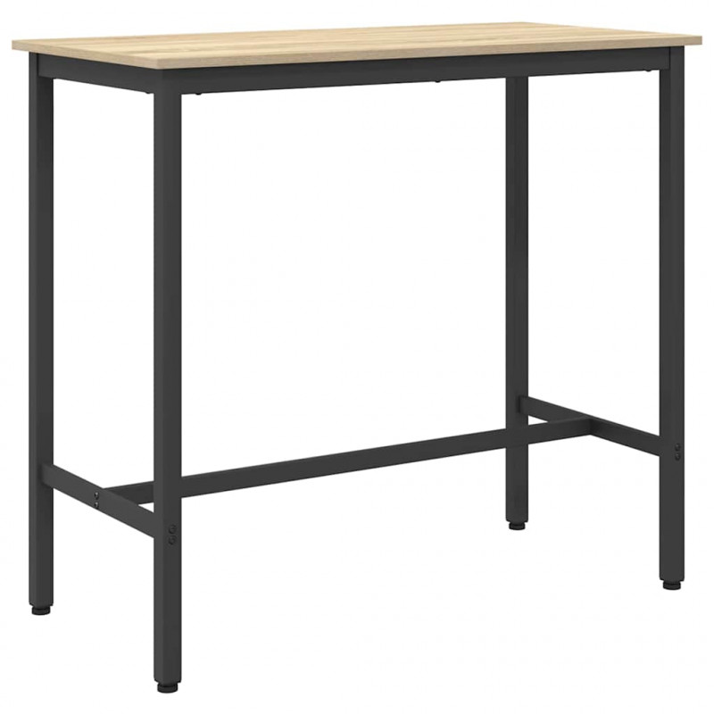 stół Dąb Sonoma 100 x 50 x 90,5 cm Drewno inżynieryjne i stal