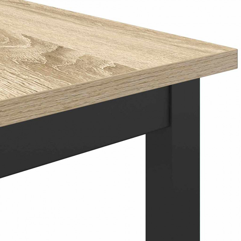 stół Dąb Sonoma 100 x 50 x 90,5 cm Drewno inżynieryjne i stal