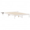 Łóżko z bocznymi stolikami Biały 160 x 220 cm