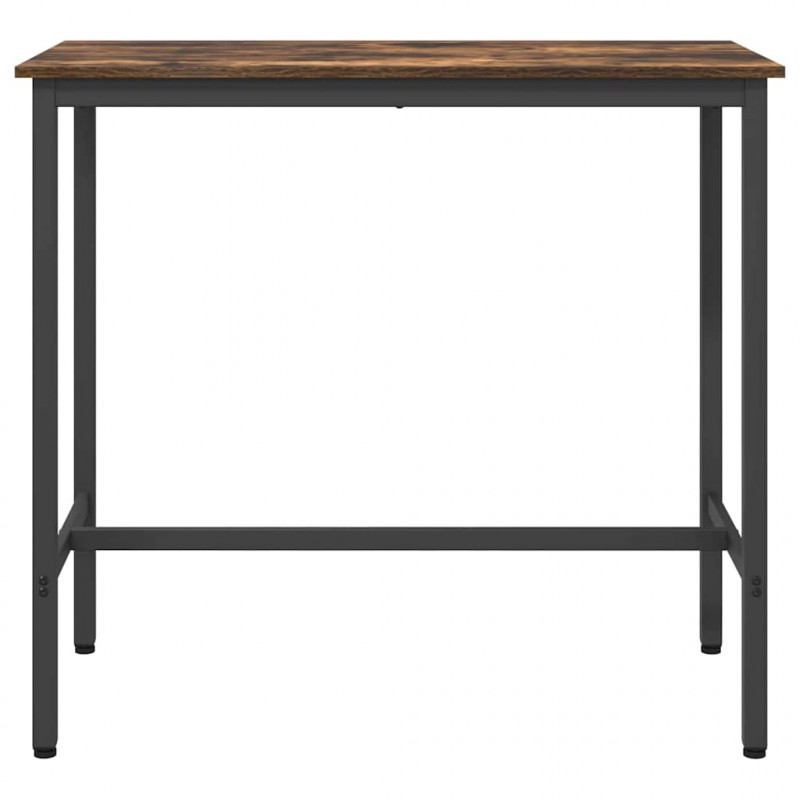 stół Dąb wędzony 100 x 50 x 90,5 cm Drewno inżynieryjne i stal