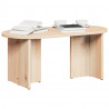 Stolik kawowy Naturalny 80 x 39,5 x 35 cm Lite drewno sosnowe