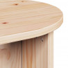 Stolik kawowy Naturalny 80 x 39,5 x 35 cm Lite drewno sosnowe
