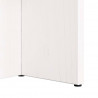 Stolik kawowy Biały 80 x 39,5 x 35 cm Lite drewno sosnowe