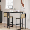 stół Dąb Sonoma 100 x 40 x 100,5 cm Drewno inżynieryjne i stal