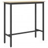 stół Dąb Sonoma 100 x 40 x 100,5 cm Drewno inżynieryjne i stal