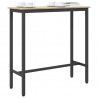 stół Dąb Sonoma 100 x 40 x 100,5 cm Drewno inżynieryjne i stal