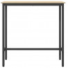 stół Dąb Sonoma 100 x 40 x 100,5 cm Drewno inżynieryjne i stal