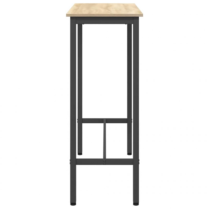 stół Dąb Sonoma 100 x 40 x 100,5 cm Drewno inżynieryjne i stal