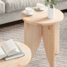 Stolik kawowy 2 pcs Naturalny