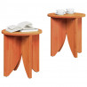 Stolik kawowy 2 pcs Woskowy Brąz