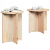 Stolik kawowy 2 pcs Naturalny