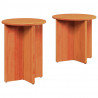 Stolik kawowy 2 pcs Woskowy Brąz