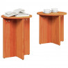 Stolik kawowy 2 pcs Woskowy Brąz