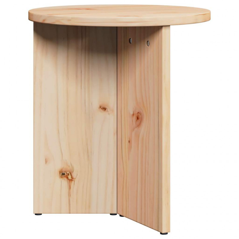 Stolik kawowy 2 pcs Naturalny Lite drewno sosnowe