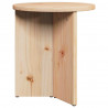 Stolik kawowy 2 pcs Naturalny Lite drewno sosnowe