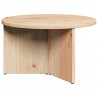 Stolik kawowy 2 pcs Naturalny Lite drewno sosnowe