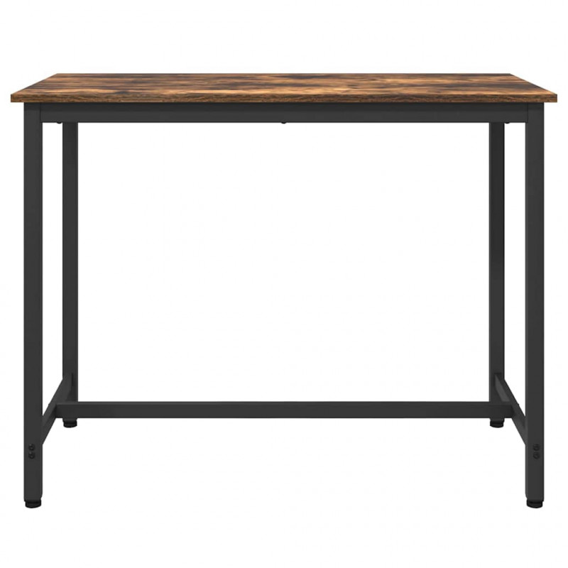 stół Dąb wędzony 100 x 50 x 76,5 cm Drewno inżynieryjne i stal
