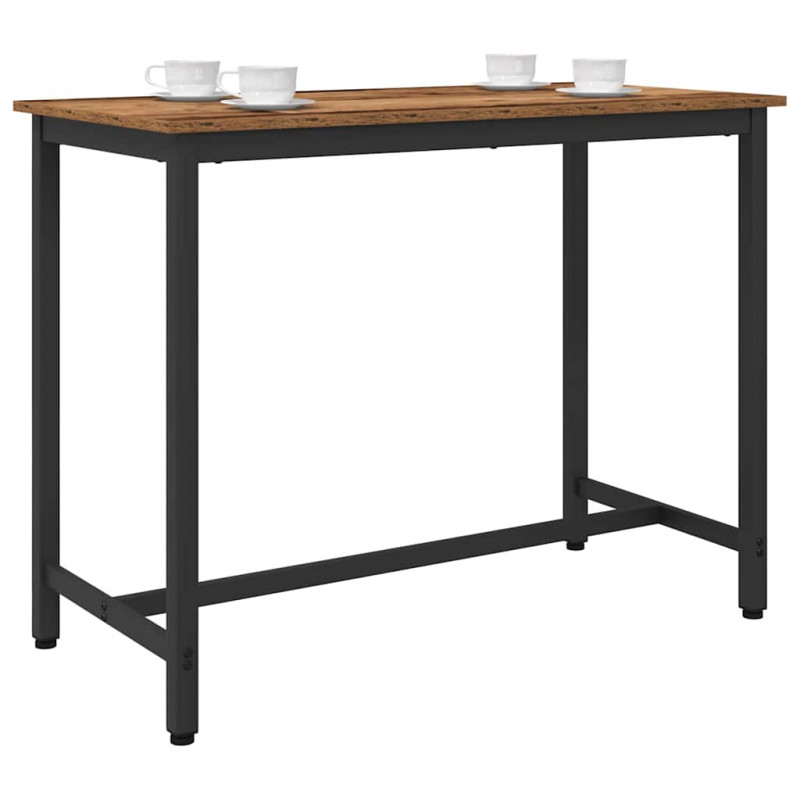 stół Stare drewno 100 x 50 x 76,5 cm Drewno inżynieryjne i stal