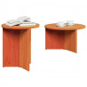 Stolik kawowy 2 pcs Woskowy Brąz Lite drewno sosnowe