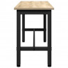Ławka jadalniana 2 pcs Dąb Sonoma 100 x 32,5 x 48,5 cm