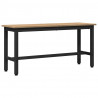 Ławka jadalniana 2 pcs Dąb rzemieślniczy 100 x 32,5 x 48,5 cm