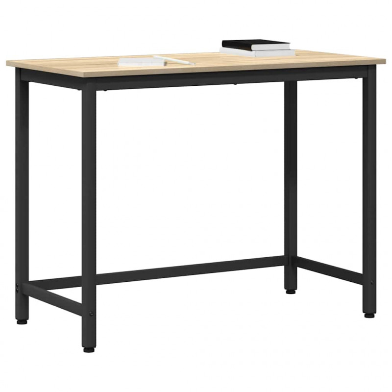 stół Dąb Sonoma 80 x 50 x 76,5 cm Drewno inżynieryjne i stal