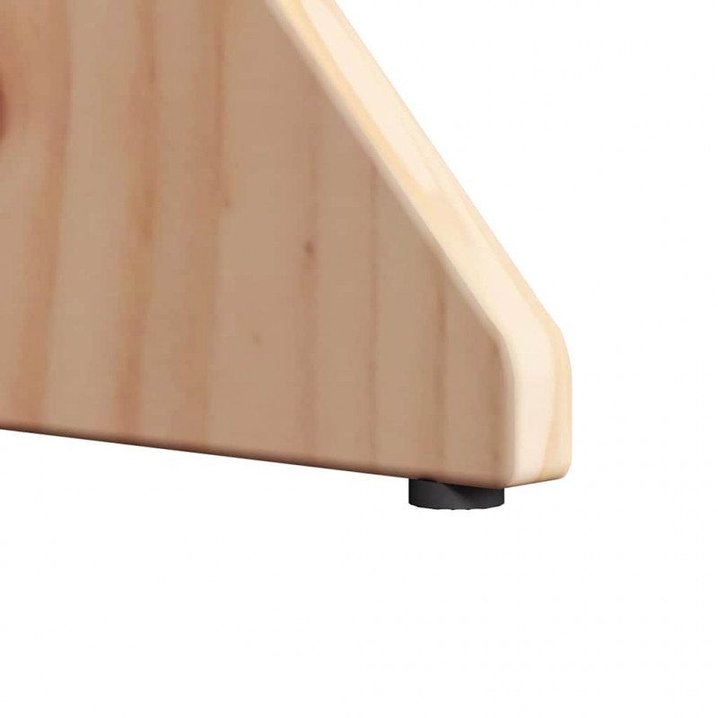 Stolik kawowy 2 pcs Naturalny Lite drewno sosnowe