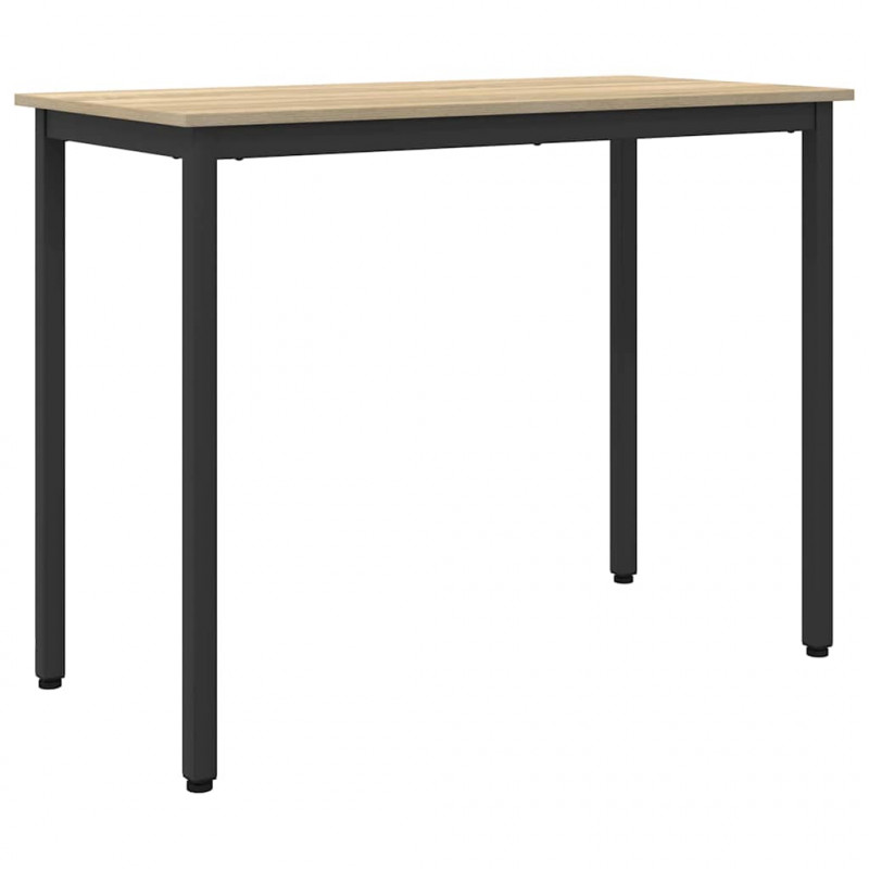 stół Dąb Sonoma 100 x 50 x 76,5 cm Drewno inżynieryjne i stal