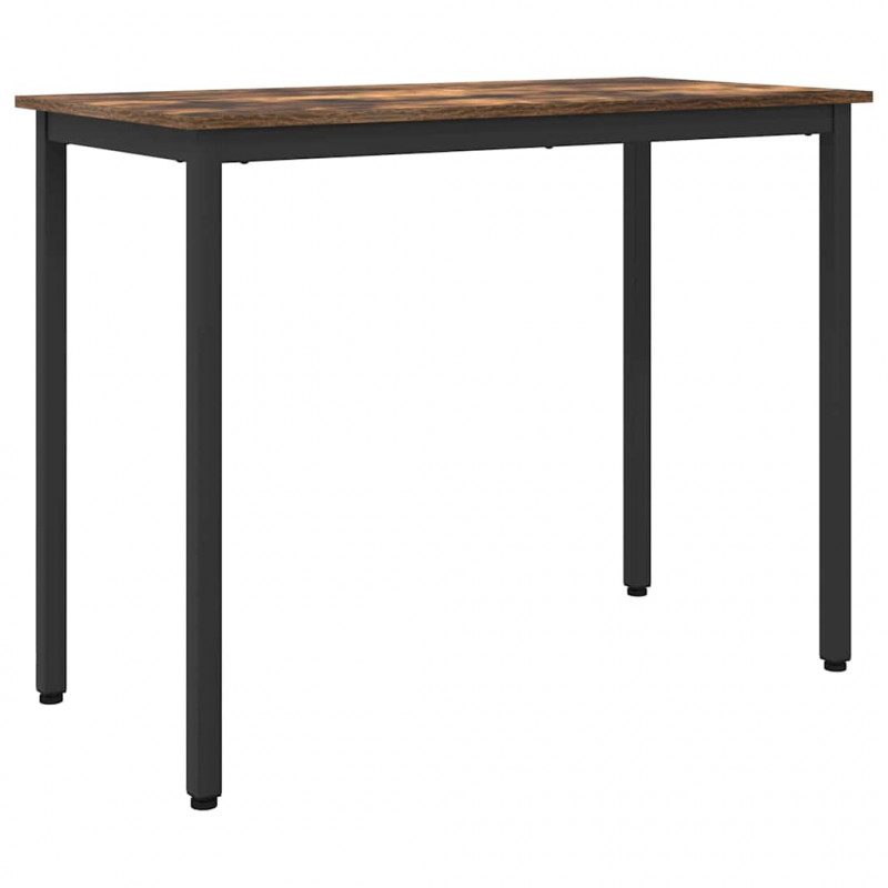 stół Dąb wędzony 100 x 50 x 76,5 cm Drewno inżynieryjne i stal