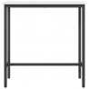 stół Biały 100 x 40 x 101 cm Drewno inżynieryjne i stal