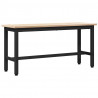 Ławki do jadalni 2 pcs Naturalny 100 x 32,5 x 49 cm