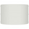 Pierścień doniczki Biały 30 x 30 x 20 cm Stal zimnogięta