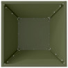 Doniczka ogrodowa Zielony oliwkowy 35 x 35 x 15 cm