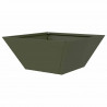 Doniczka ogrodowa 5 pcs Zielony oliwkowy 35 x 35 x 15 cm