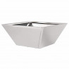 Doniczka ogrodowa 5 pcs Srebrny 35 x 35 x 15 cm Stal nierdzewna