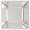 Doniczka ogrodowa 5 pcs Srebrny 35 x 35 x 15 cm Stal nierdzewna