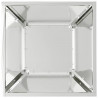 Doniczka ogrodowa Srebrny 35 x 35 x 15 cm Stal Galwanizowana